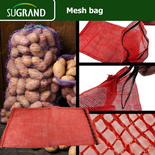  Упаковка для овощей PP Mesh Bag Луковая упаковка Raschel Mesh Bag